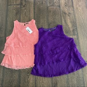 NWT! Women’s XXL Lace Top